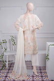 Blithesome (G5-3B) | Embroidered Un-stitched Chiffon Dress with Embroidered Chiffon Dupatta