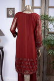 Ritualistic Patterns (GF-5B) | Embroidered Un-stitched Chiffon Dress with Embroidered Chiffon Dupatta