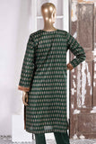 Earthly Tones (SC-31A-Green) Embroidered Un-Stitched Cambric Dress With Embroidered Chiffon Dupatta