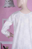 Sparkle (SC-5B-White) | Embroidered Un-stitched Cambric Dress with Chiffon Dupatta