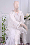 Dandelion (HJC-02) | Schiffli Un-stitched Cambric Dress with Chiffon Chikan Cutwork Dupatta